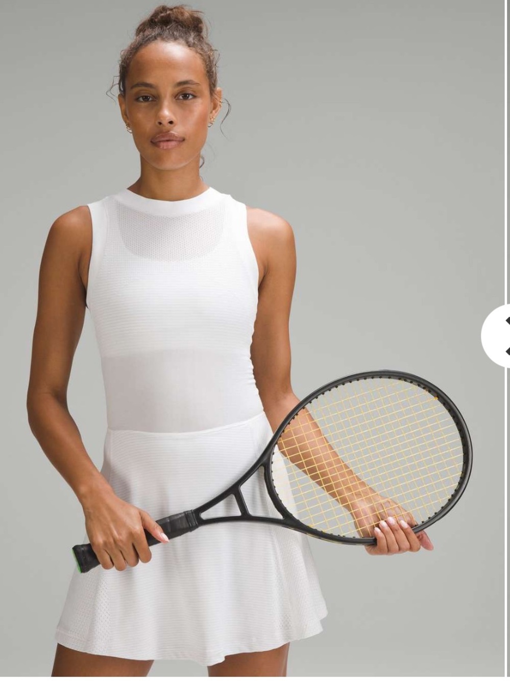 Lululemon Swiftly Tech Cross-Back Dress *Tennis
White / White